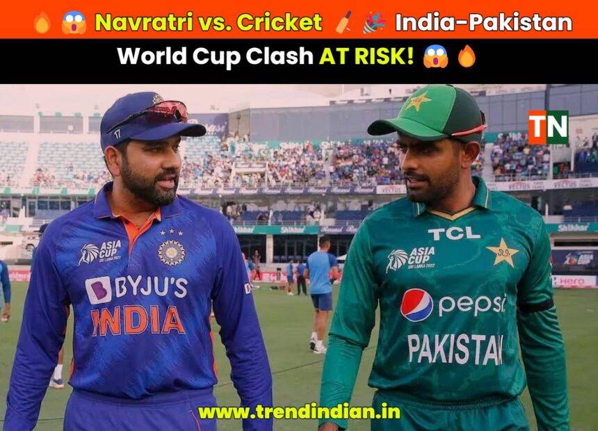 ICC World Cup 2023 India vs. Pakistan