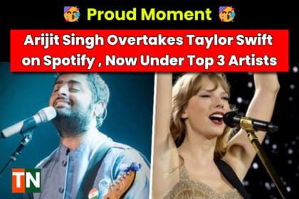 arijit singh overtakes taylor swift on spotify » Trendindian