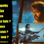 Thalapathy Vijay Leo release date first look budget box office