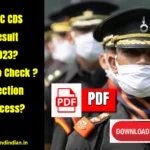 UPSC-CDS-Result-2023-Download