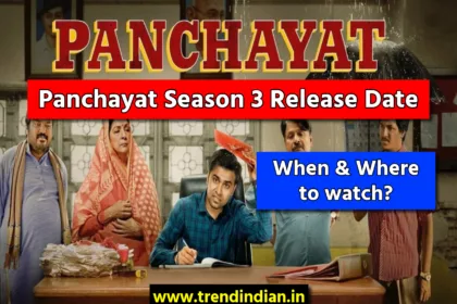 Panchayat Season 3 release date » Trendindian