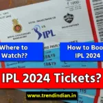 IPL 2024 Tickets Book kaise kare