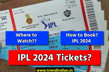 IPL 2024 Tickets Book kaise kare