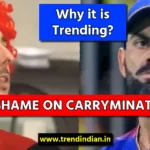 Shame on Carryminati